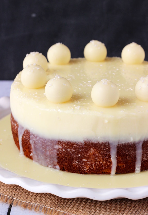 White Chocolate Truffle Cake - Life Love and Sugar