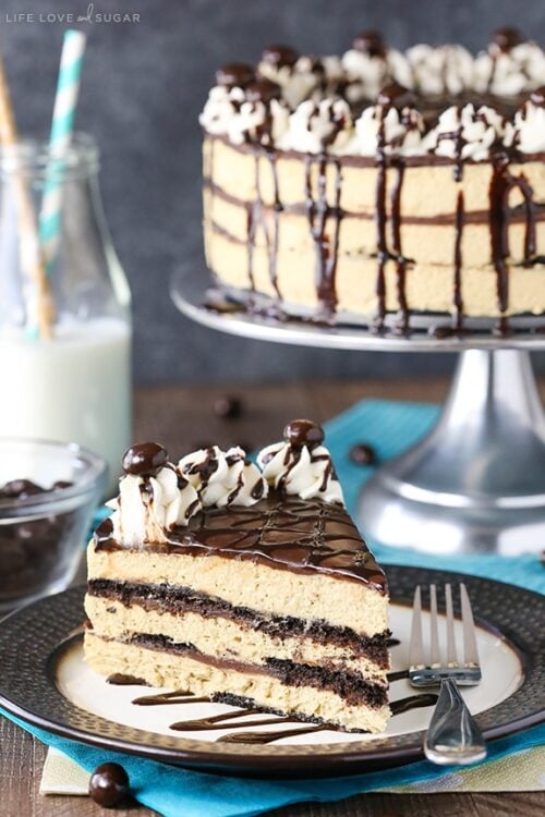 Mocha Chocolate Icebox Cake Easy No Bake Cake Recipe