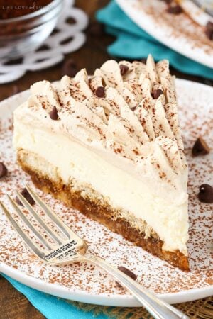 Tiramisu Cheesecake Easy No Bake Cheesecake Recipe