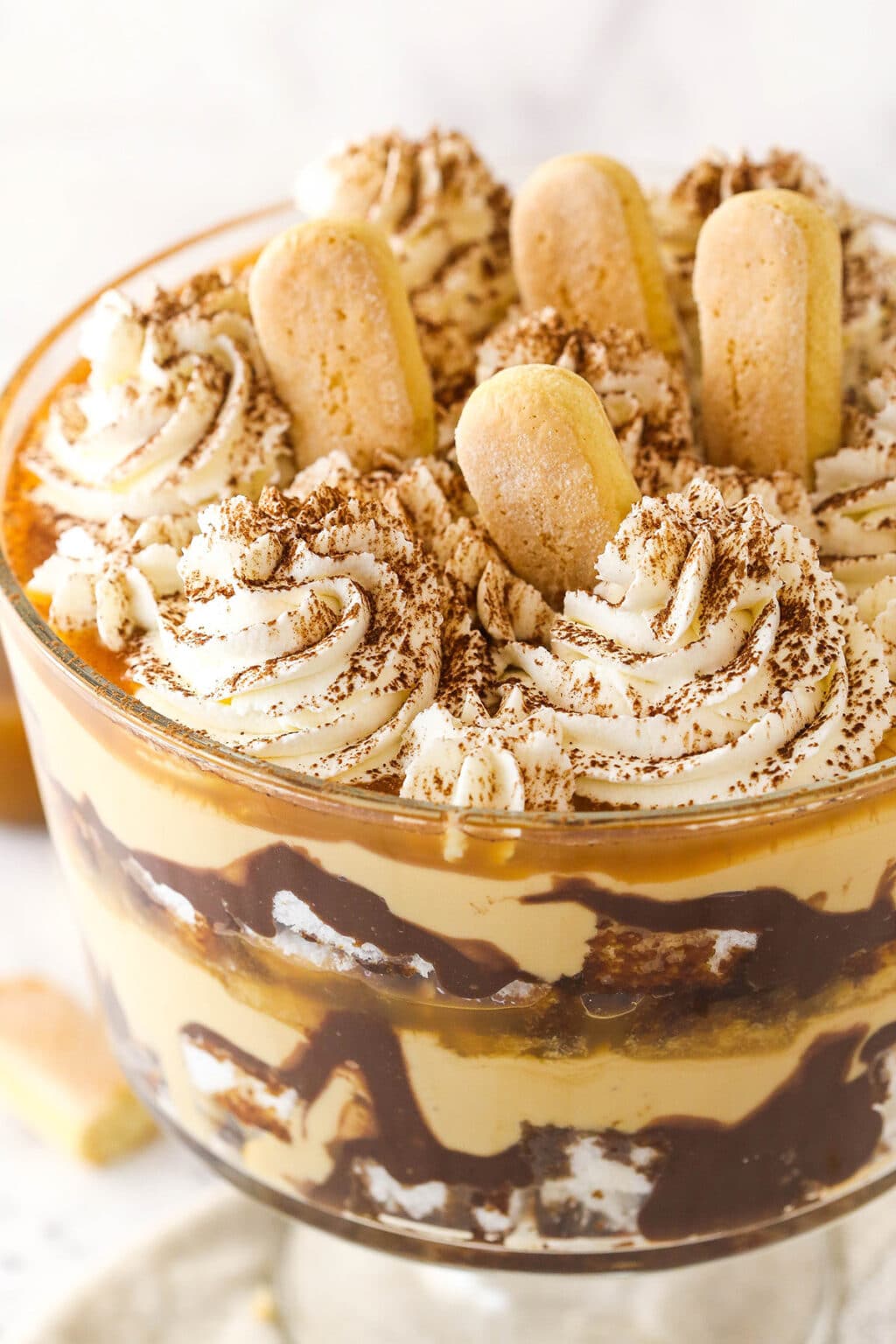 Caramel Macchiato Tiramisu Trifle Life Love And Sugar