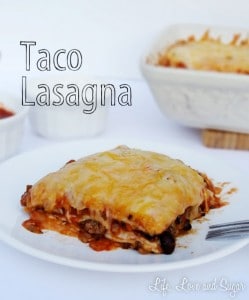 Easy and Cheesy Taco Lasagna Recipe | A Delicious Dinner Idea