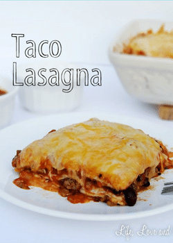 Easy and Cheesy Taco Lasagna Recipe | A Delicious Dinner Idea
