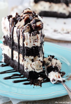 Chocolate Chip Cookie Dough Ice Cream Cake | The Best Ice Cream Cake