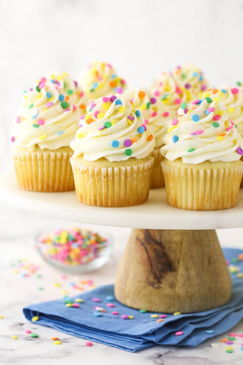Perfect Vanilla Cupcake Recipe | Vanilla Cupcakes + Vanilla Icing Recipe