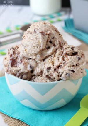 Oatmeal Chocolate Chip Cookie Ice Cream | Homemade Ice Cream