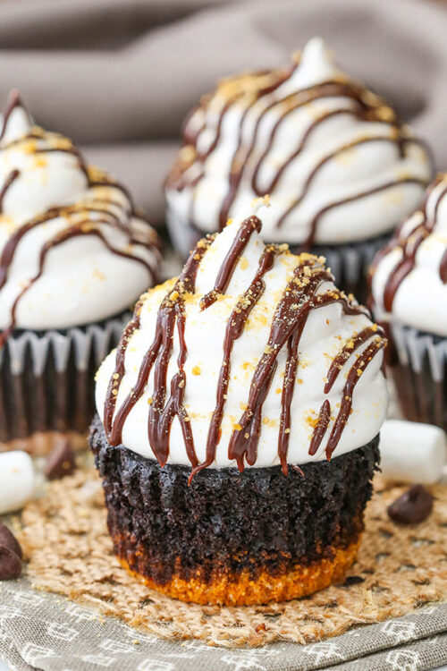 S'mores Cupcakes Recipe The Best Homemade Cupcakes