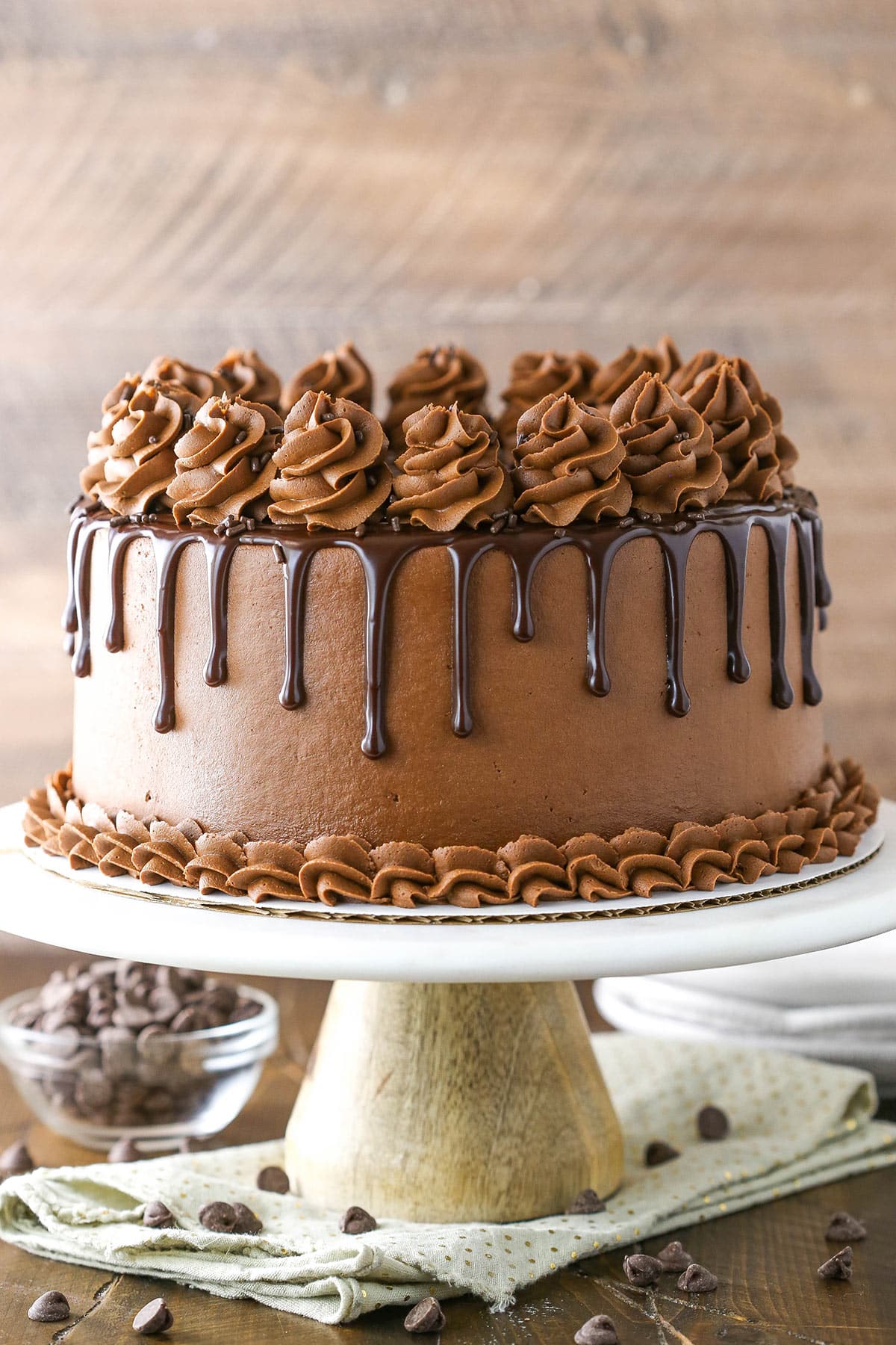 Plain Chocolate Cake | Kinkin