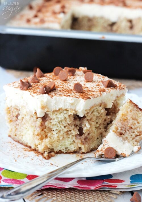 Cinnamon Roll Poke Cake | Moist & Delicious Cinnamon Cake Recipe