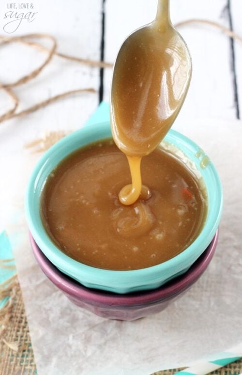 Easy Brown Sugar Caramel Sauce Life Love And Sugar