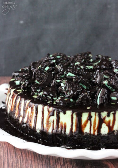 Mint Oreo Cheesecake Recipe | Chocolate Mint Lovers Dream Dessert