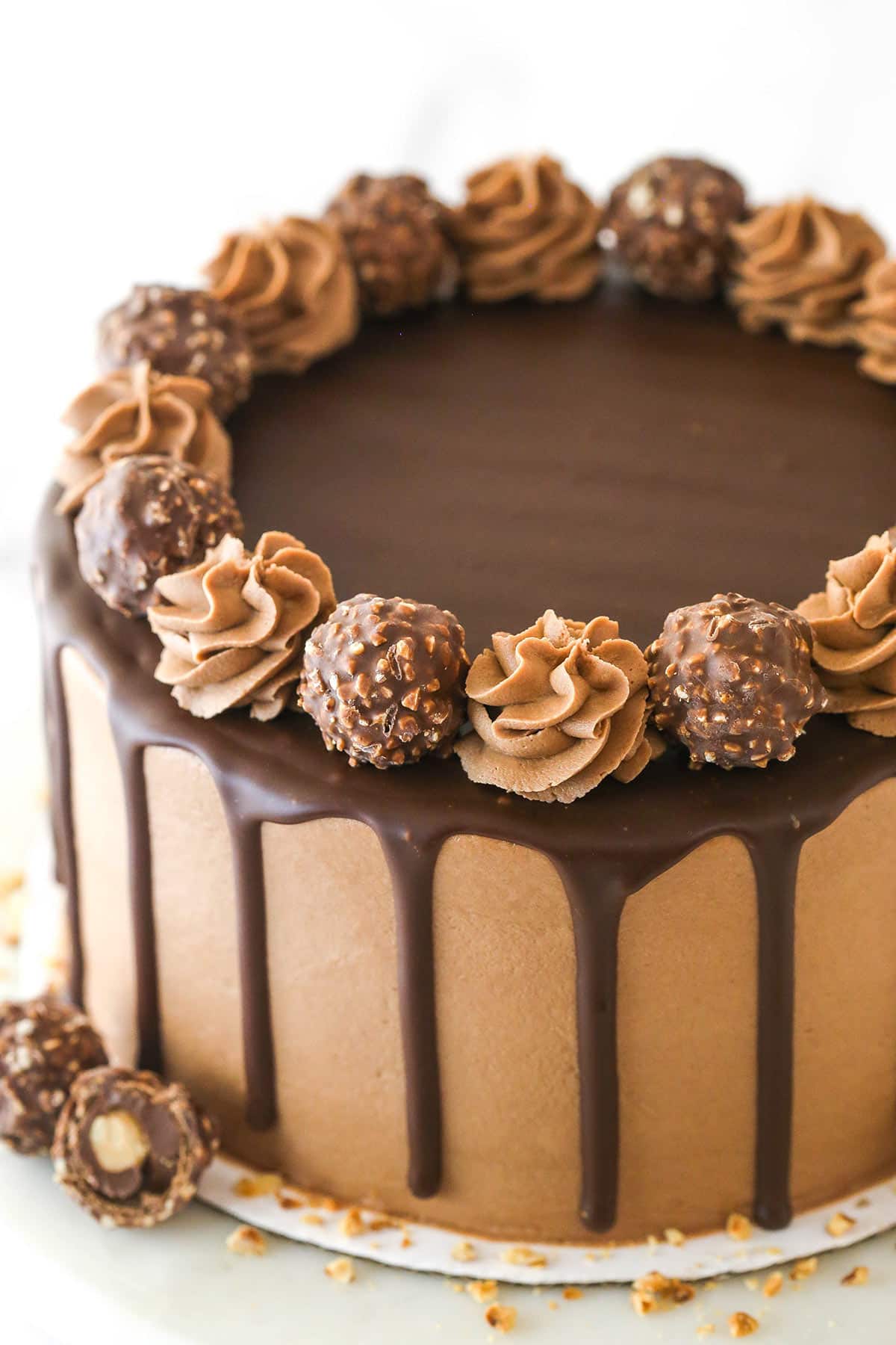 Nutella Chocolate Cake - Rich & Decadent