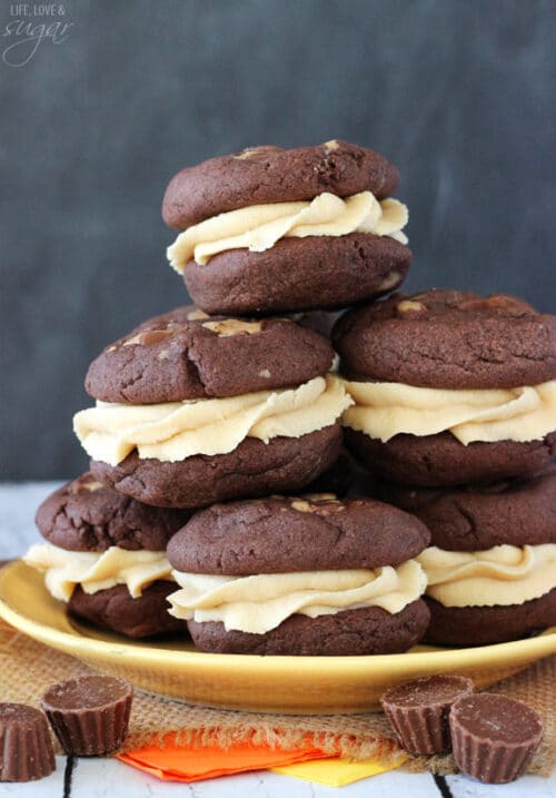 Reese's Peanut Butter Chocolate Cookie Sandwiches Reese's Cookies