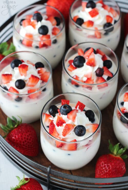 Panna Cotta with Fresh Berries | Easy No Bake Dessert Recipe