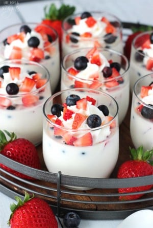 Panna Cotta with Fresh Berries | Easy No Bake Dessert Recipe