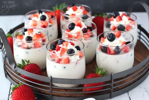 Panna Cotta with Fresh Berries | Easy No Bake Dessert Recipe