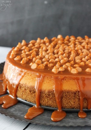 Loaded Butterscotch Cheesecake | Best Cheesecake Recipe