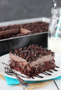 Chocolate Poke Cake | Moist & Decadent Chocolate Cake Recipe