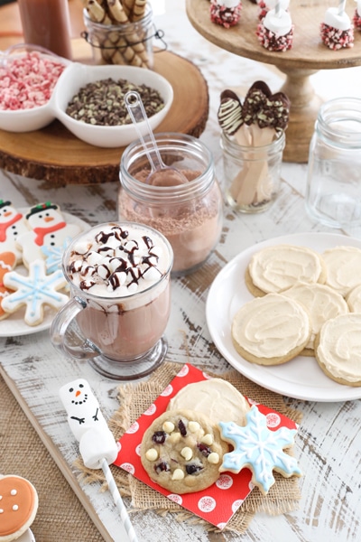 Sugar Cookie Spoons for Hot Cocoa