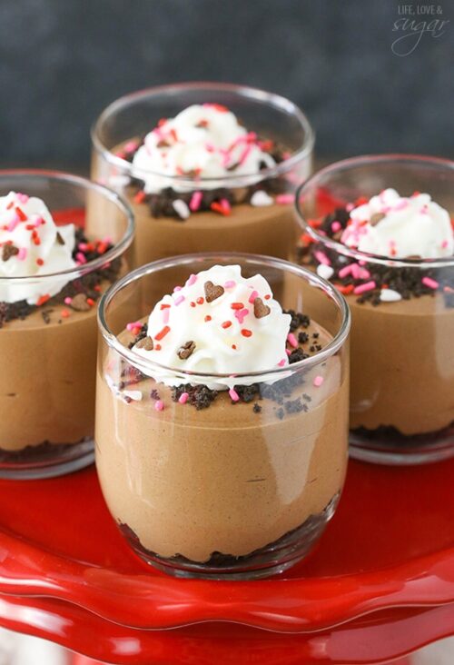 Chocolate Mousse with Cookie Crumbles | Easy Chocolate Mousse Recipe