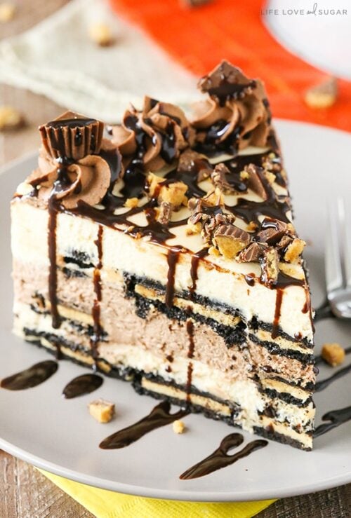 Reese's Peanut Butter Chocolate Icebox Cake Recipe | No Bake Dessert