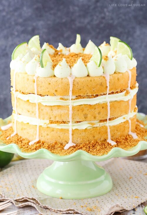 Key Lime Pie Layer Cake | The Best Key Lime Cake Recipe