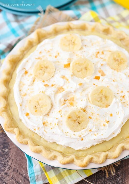 Banana Cream Pie Recipe | The Best Homemade Banana Pie