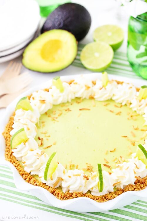 Avocado Key Lime Pie Easy Key Lime Pie Recipe