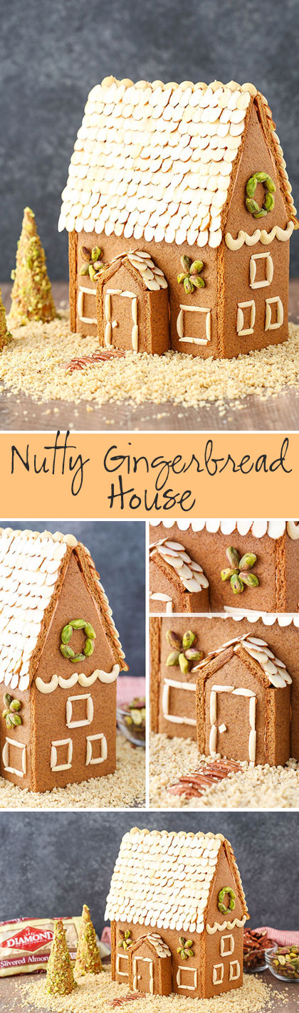 Nutty Gingerbread House Recipe | How To Make A Gingerbread House