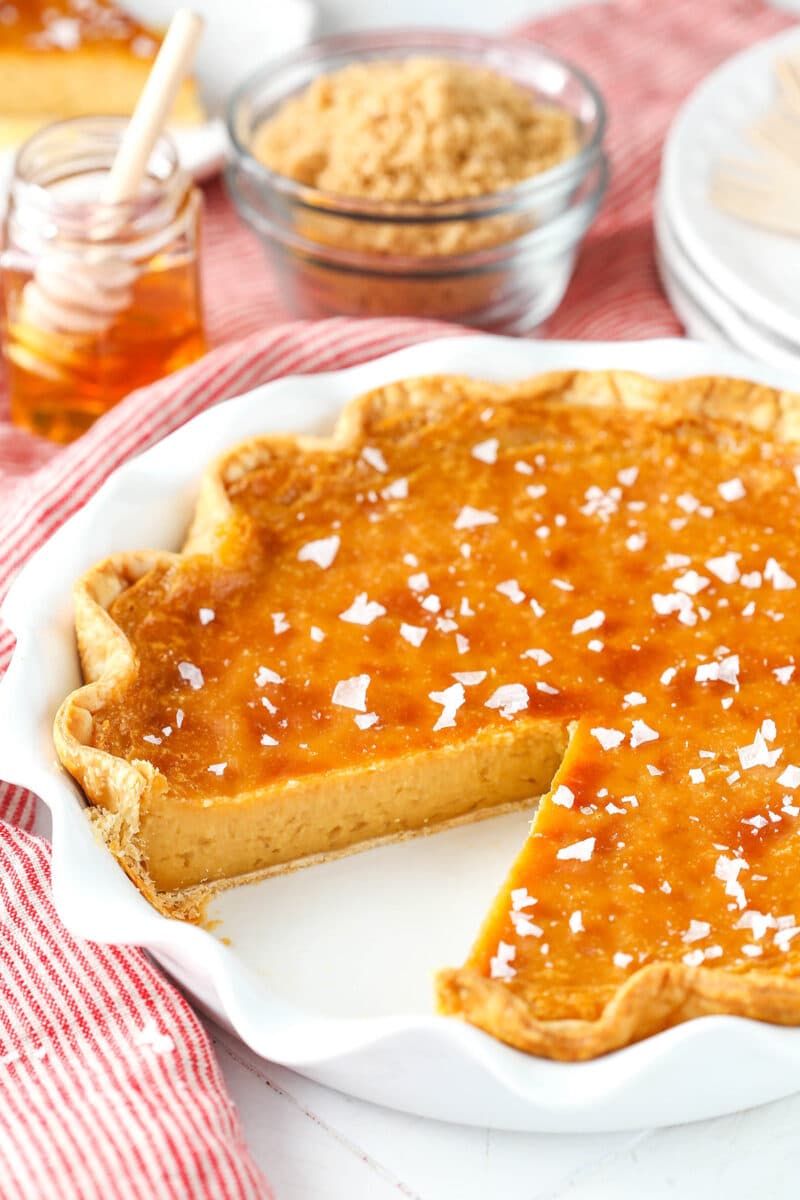 A Heavenly Salted Honey Pie Recipe Life Love And Sugar