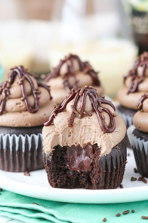 Baileys Chocolate Cupcakes - Life Love And Sugar