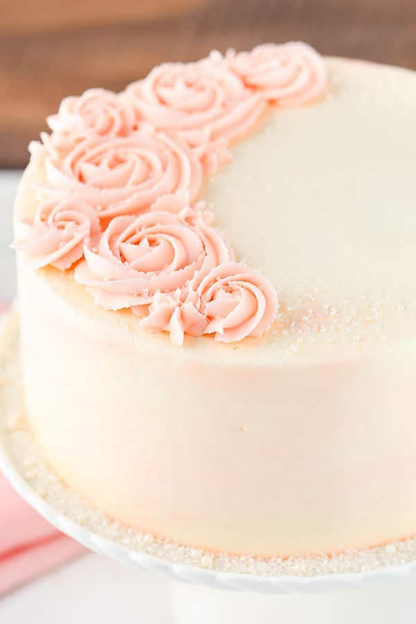 Rosette Layer Cake - Classy Girl Cupcakes