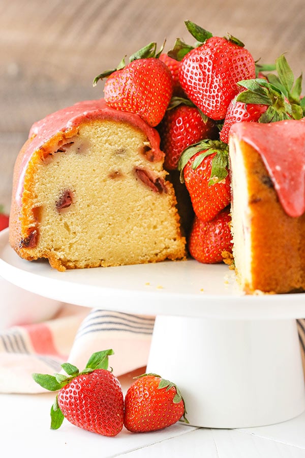 strawberry pound cake travel size