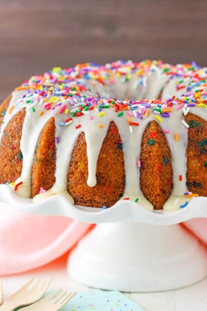 Funfetti Bundt Cake Recipe | Easy Homemade Funfetti Cake