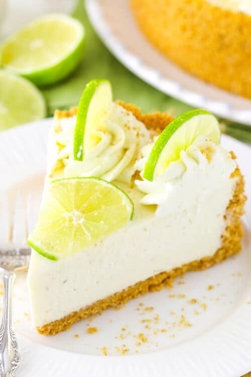 No Bake Key Lime Cheesecake - Life Love and Sugar