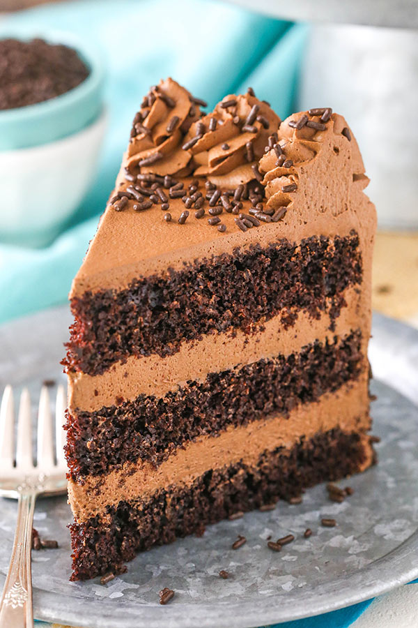 Chocolate Mousse Cake - Life Love and Sugar