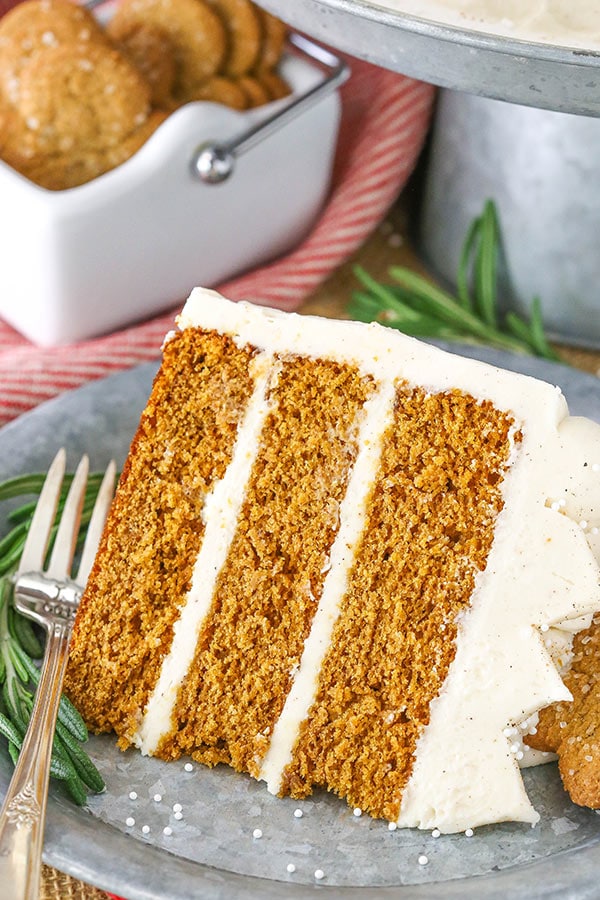 Gingerbread Layer Cake Recipe | Easy & Impressive Christmas Dessert