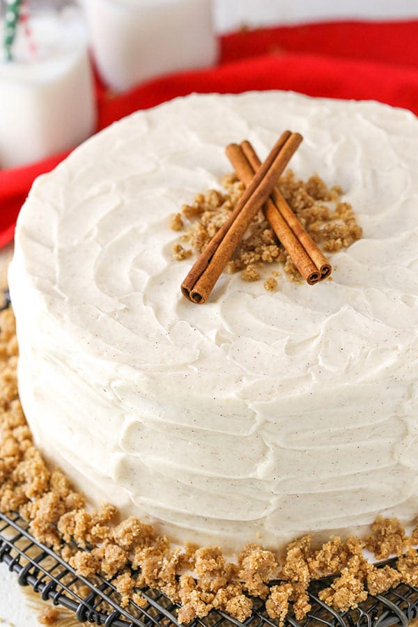 Spice Cake Recipe with Cream Cheese Frosting | Holiday Dessert Recipe