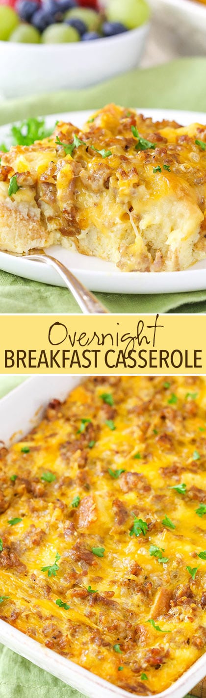 Sausage and Egg Breakfast Casserole Recipe | Life, Love and Sugar
