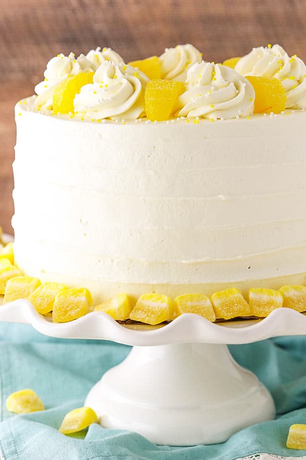 Lemon Mascarpone Layer Cake | MUST TRY Lemon Cake Recipe!