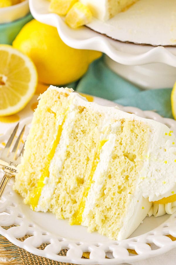 Lemon Mascarpone Layer Cake | MUST TRY Lemon Cake Recipe!