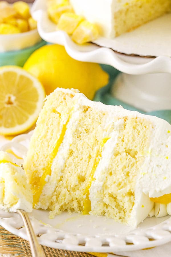 Lemon Mascarpone Layer Cake | MUST TRY Lemon Cake Recipe!