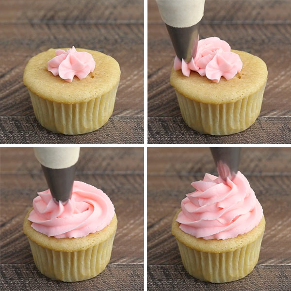 how to pipe frosting
