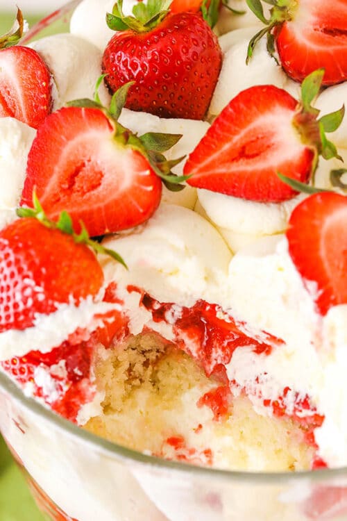 Strawberry Shortcake Trifle Recipe Life Love And Sugar 8419