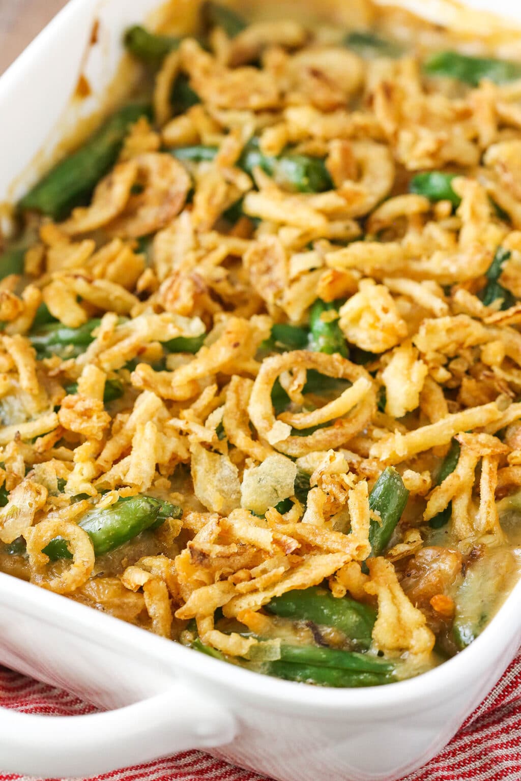 Campbell's Green Bean Casserole | Life Love and Sugar