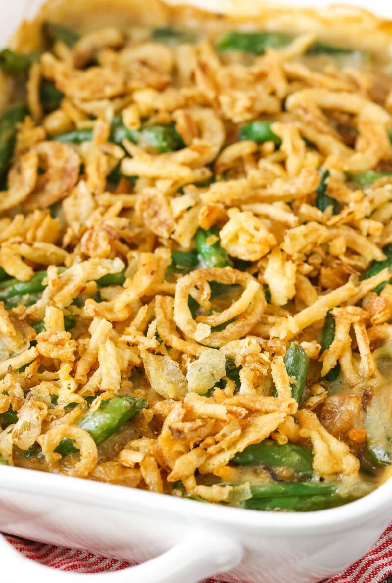 Campbell's Green Bean Casserole | Life Love and Sugar
