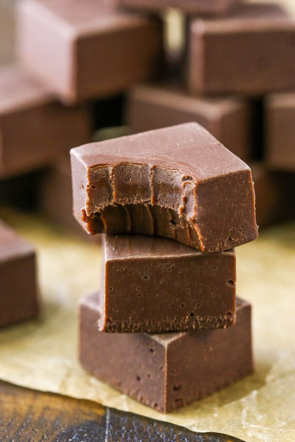 Easy Fudge Recipe With Chocolate Chips And Sweetened Condensed Milk 