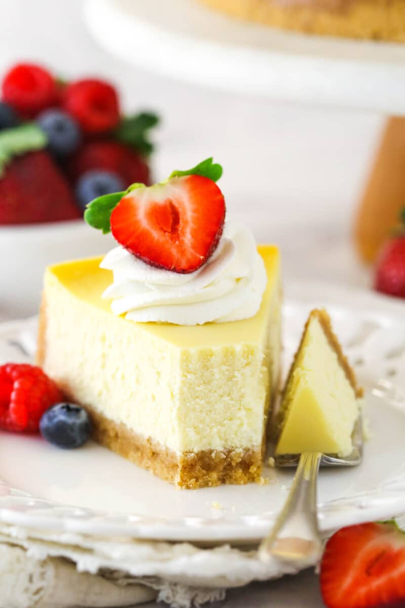 The Best Cheesecake Recipe + Video! | Life, Love and Sugar