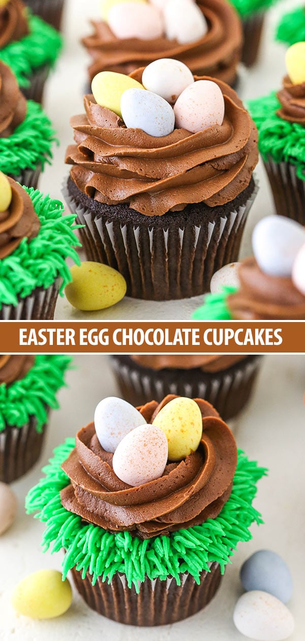 Easter Egg Chocolate Cupcakes Recipe | Easy Easter Dessert Idea
