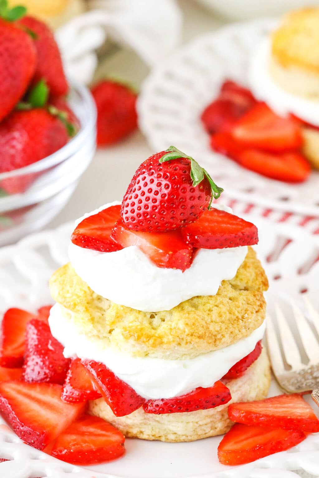 Homemade Strawberry Shortcake Recipe | Life Love and Sugar