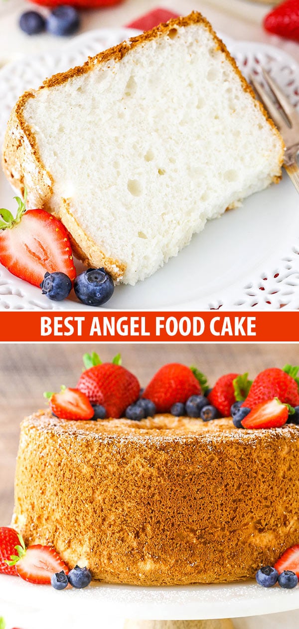 angel food cake mix birthday cake